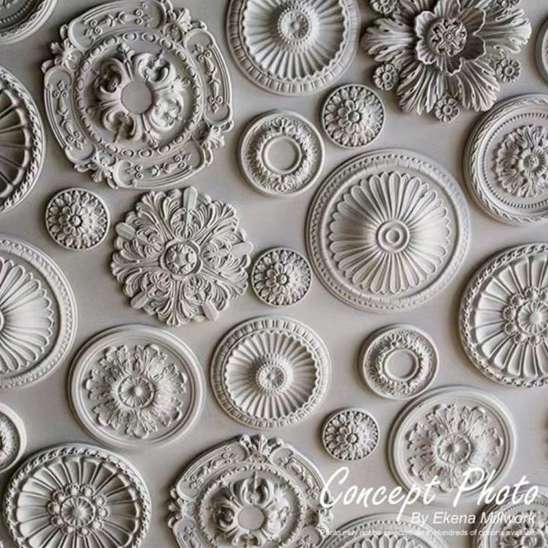 Gilding Panel, Golden Artistic Panel, Ceiling Medallion