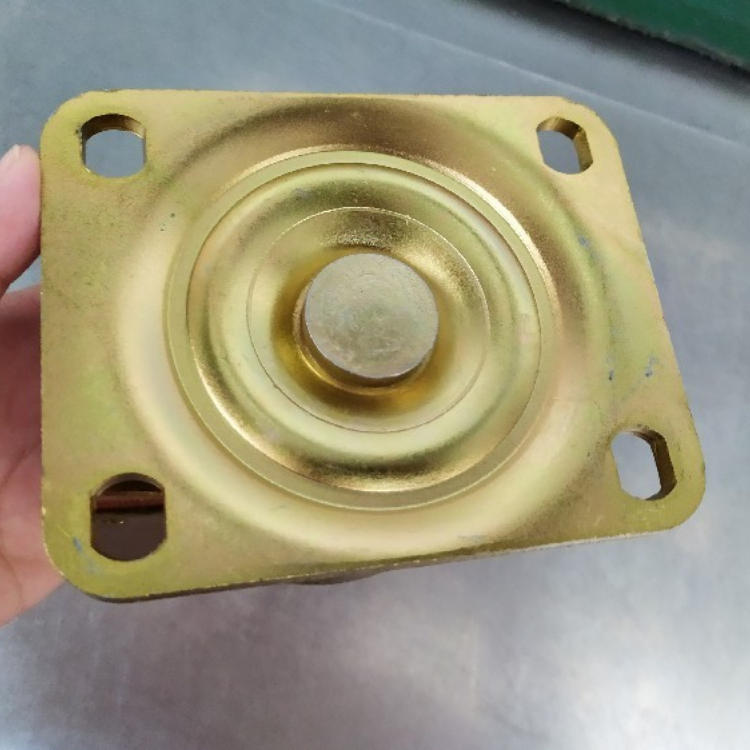 10inch Heavy Duty Caster 800kgs High Load Castor Pressed Steel for with Ball Bearing PU Wheel