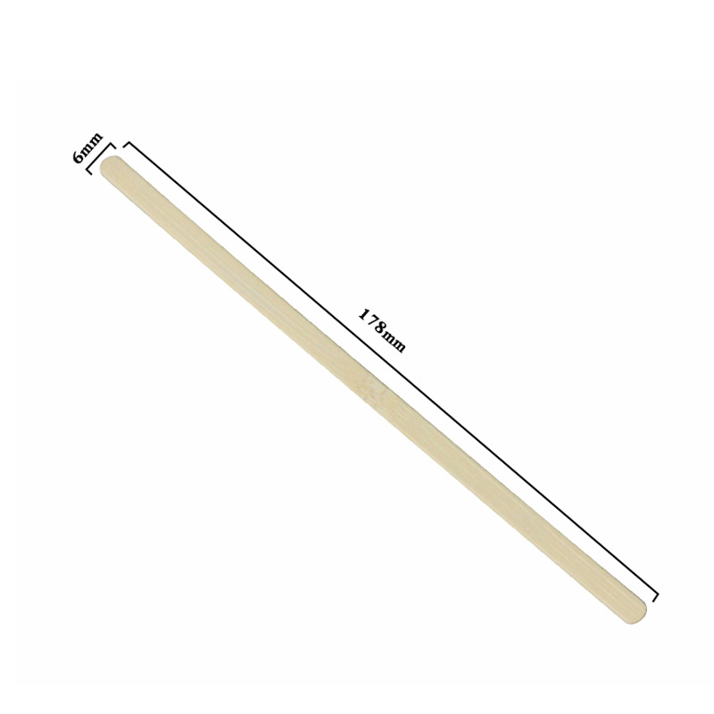 100% Biodegradable Disposable Bamboo Coffee Stirr Stick