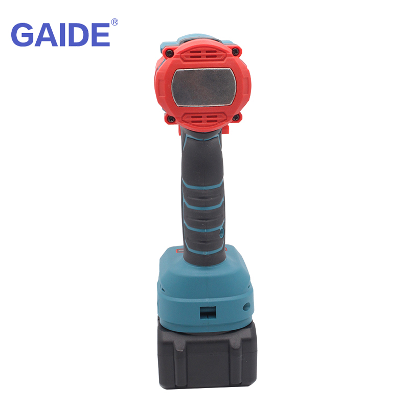 Gaide Cordless Electric Impact Wrench LED Brushless Motor with Lithium Battery