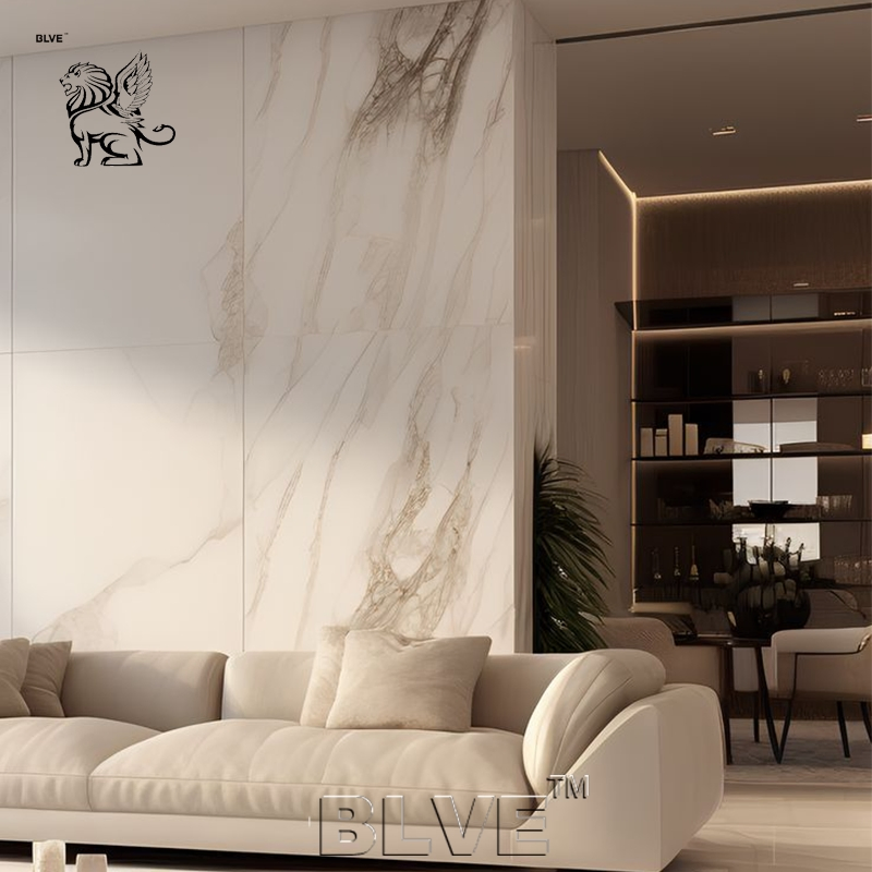 Modern Villa Hotel Luxury Decoration Polished Natural Marble Slab Factory Price