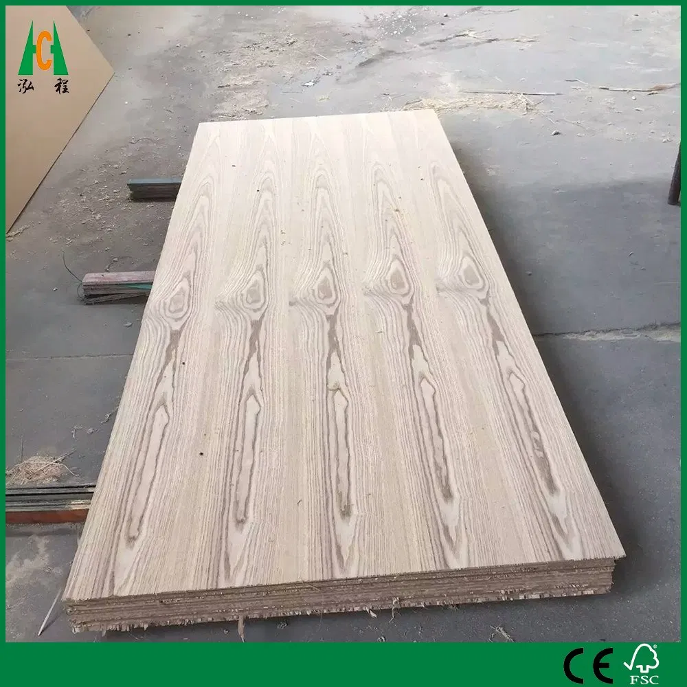 Oak/Ash/Beech/Walnut/Cherry Natural Wood Veneer MDF for Furniture and Decoration