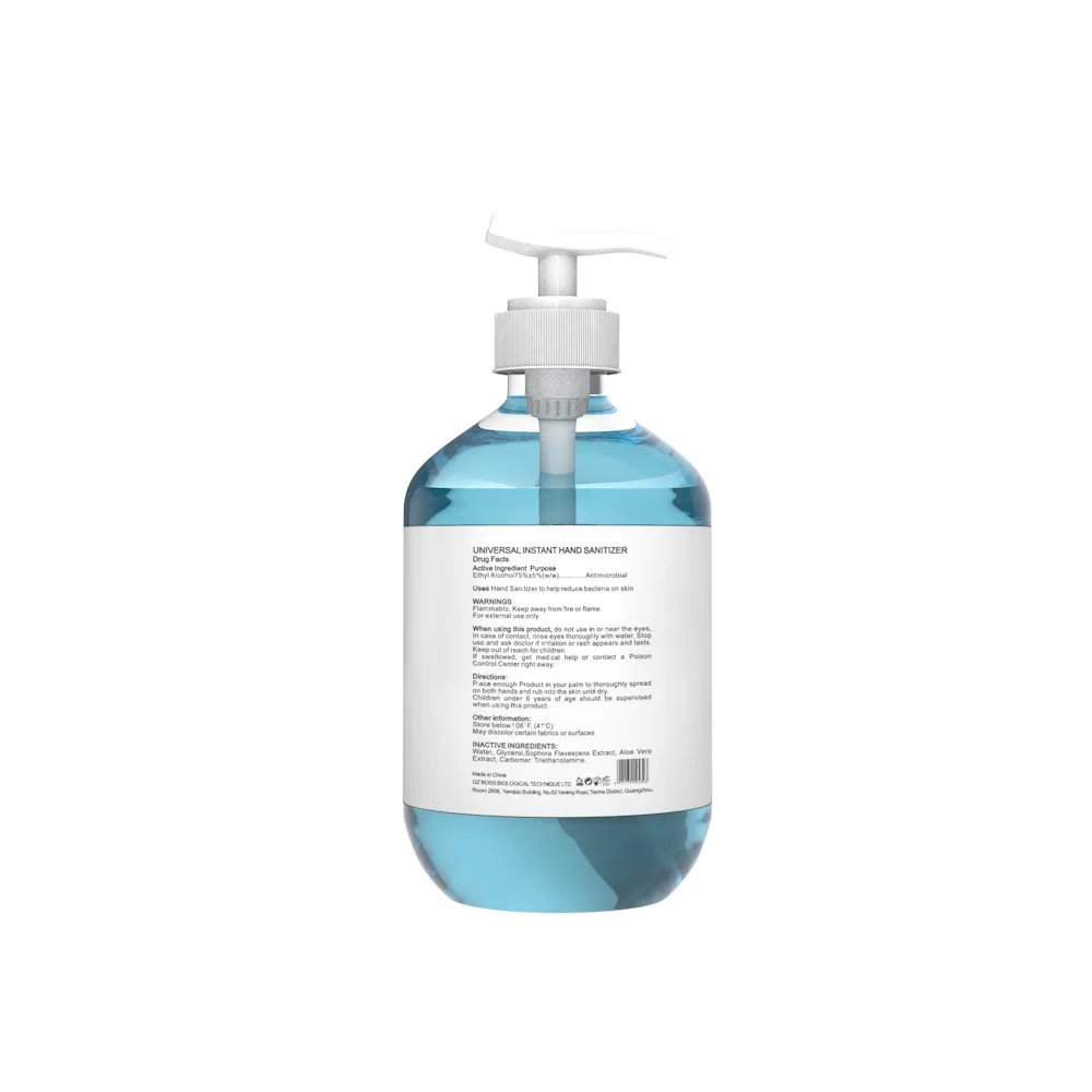 in Stock Waterless 75% Alcohol Hand Sanitizer Gel 300ml 500ml