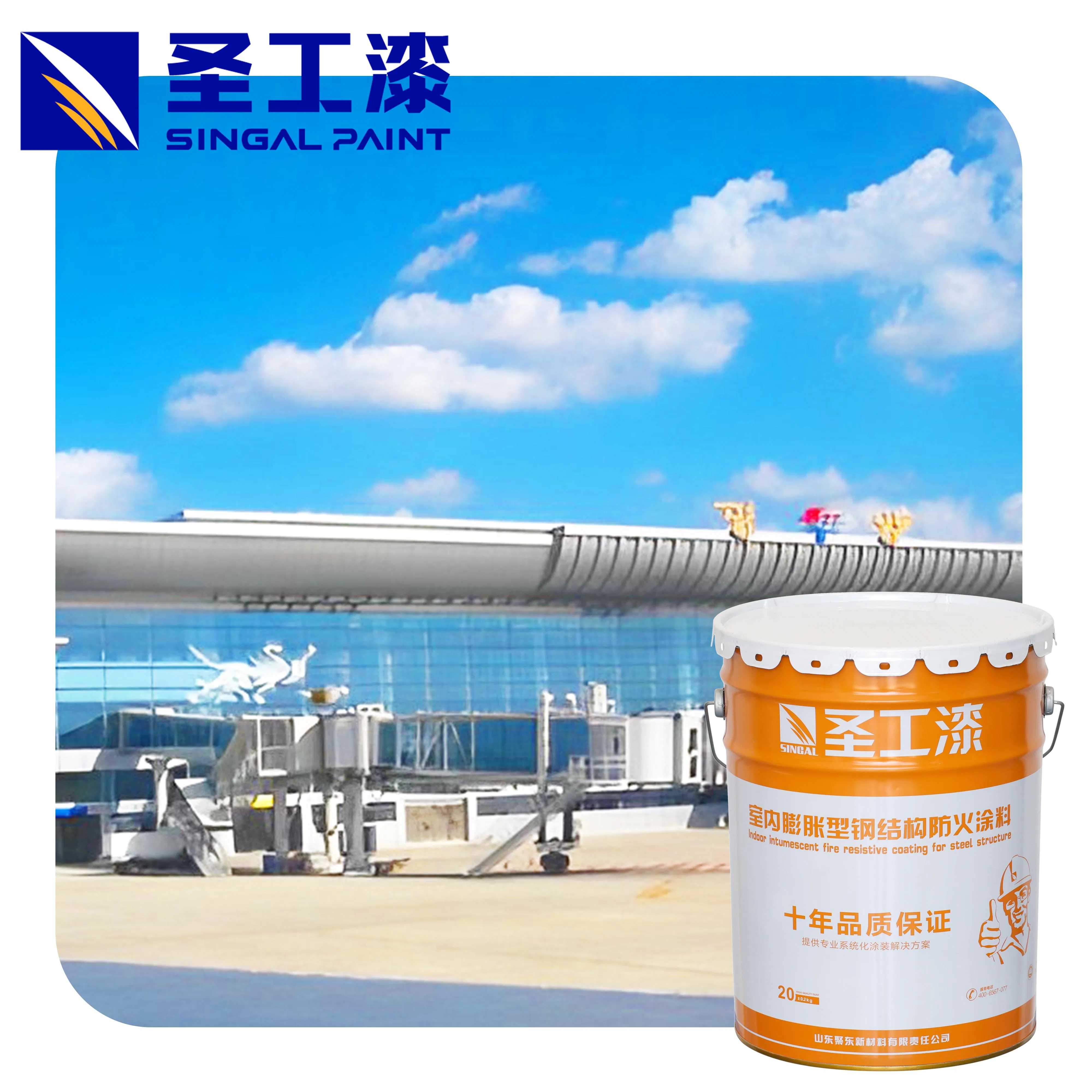 Quick-Drying Fireproof Coating Epoxy Resin Paint for Fast Applications