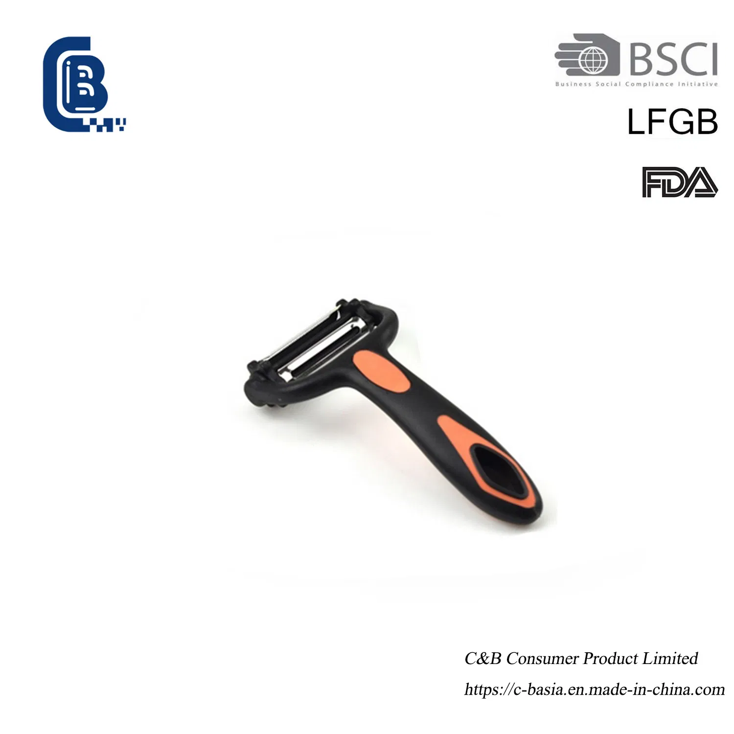 3-Piece Multi-Functional Peeler Set - Amazon Hot Seller, Stainless Steel for Fruits & Veggies