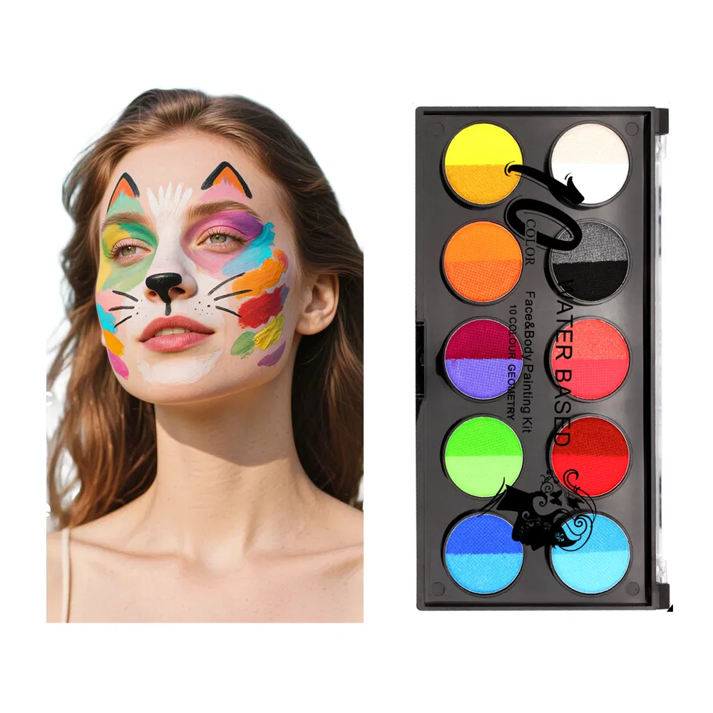 20 Color Water-Soluble Halloween Makeup Body Face Painting Cosmetic Body Art Face Paint