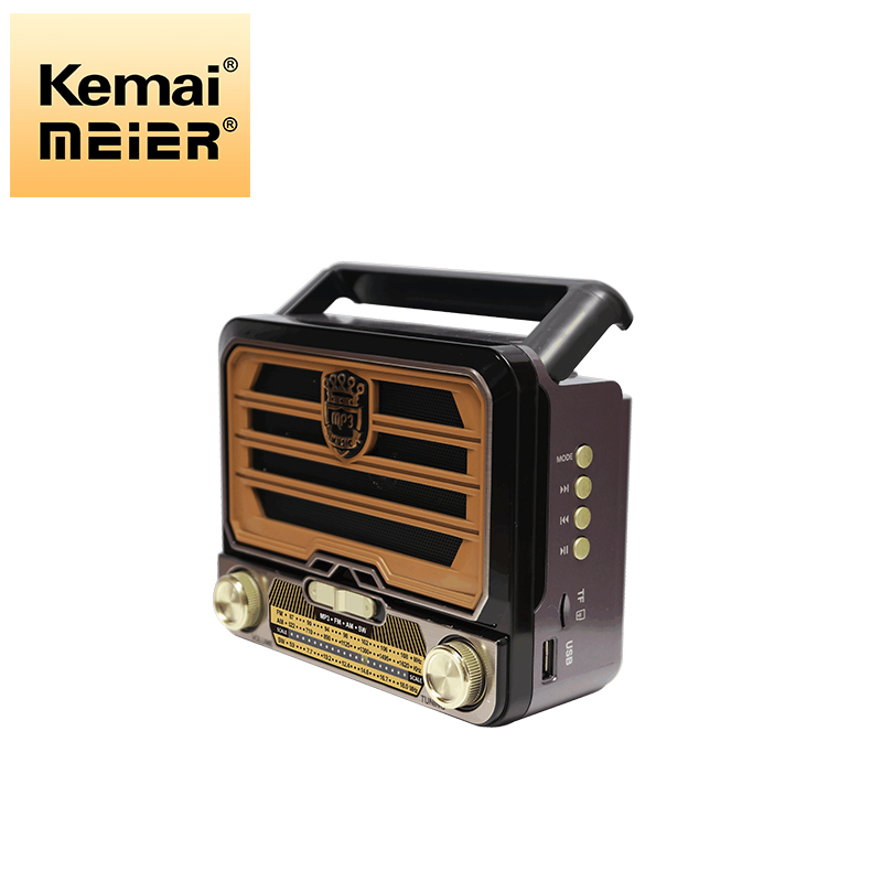 Old Man Radio Full Band Multi-Function Retro Large Volume Old-Fashioned Vintage