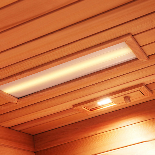 Одноместная деревянная сауна для дома