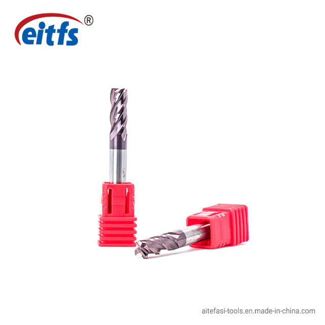 Solid Carbide 4 Flute Compression End Mill Milling Cutter for Metal