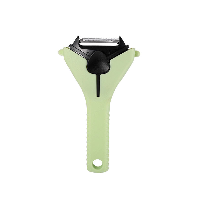 Stainless Steel Rotating Peeler Fruit Vegetable 3 in 1 Vegetable Kitchen Serrated for Potato Carrot Tomato Kiwi Cucumber Bl21010