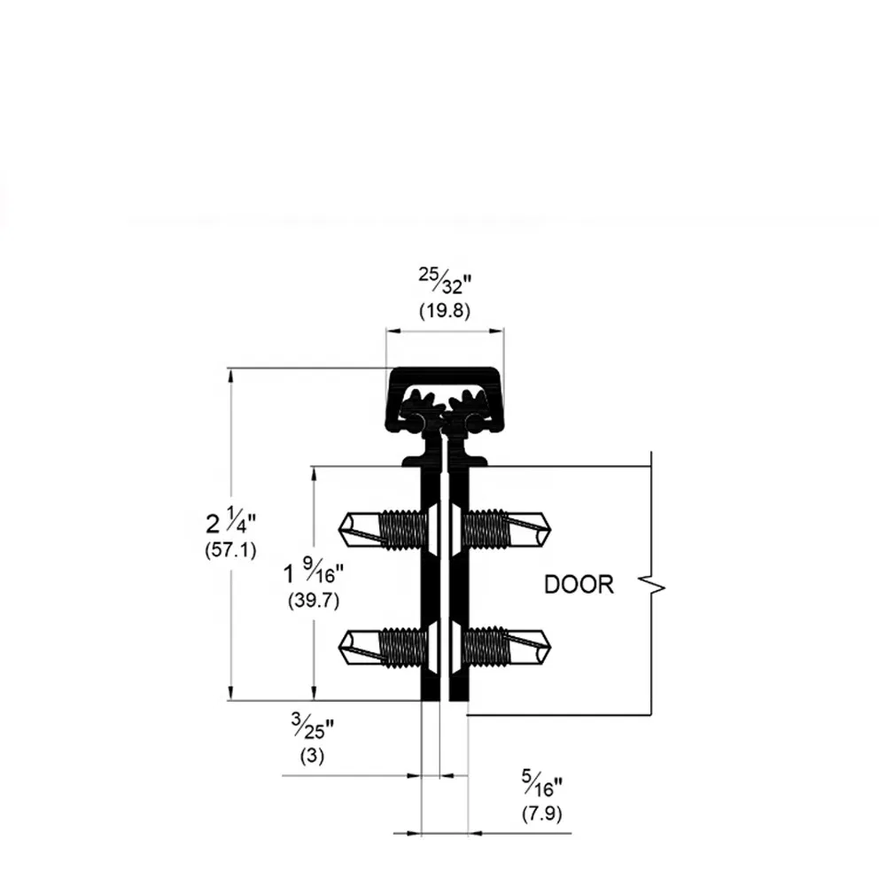 Aluminum Profile for Doors and Windows Frame Profil Aluminium Window