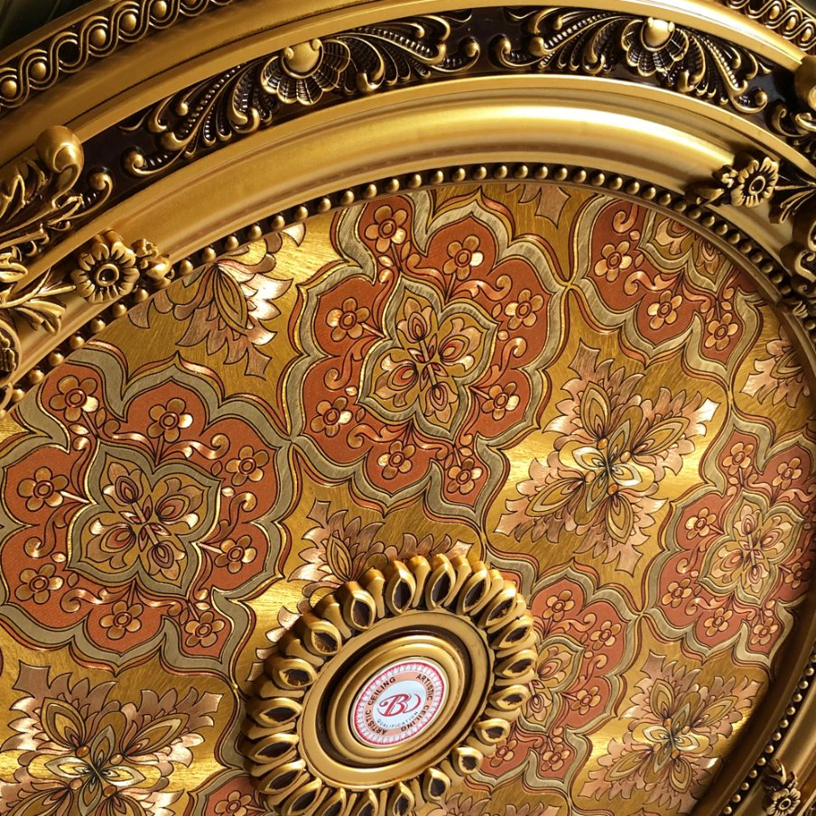 Banruo Shajin Antique Round Ceiling Decorates The Hall Room