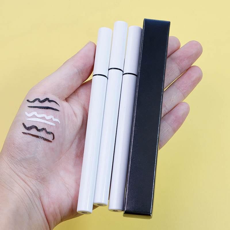 Makeup Long Wearing Matte White Brown Black Liquid Eyeliner Pen