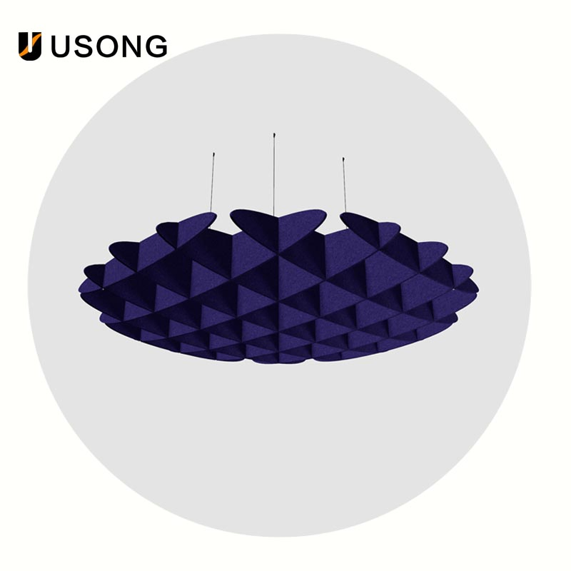 Customized Polyester Fiber Acoustic Ceiling, Free Sample, Sound Absorption