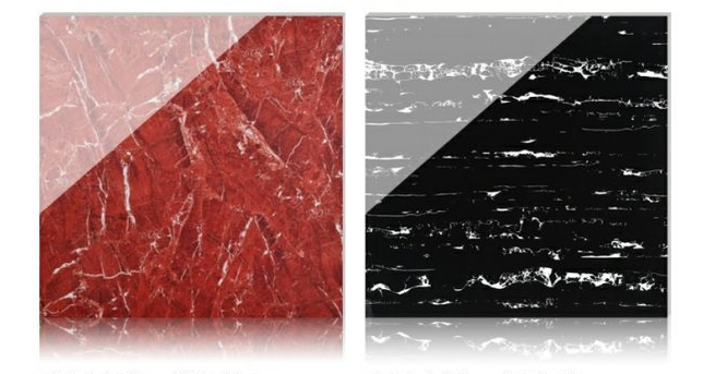 Luxurious Brown Polished Porcelain Tiles for Elegant Flooring