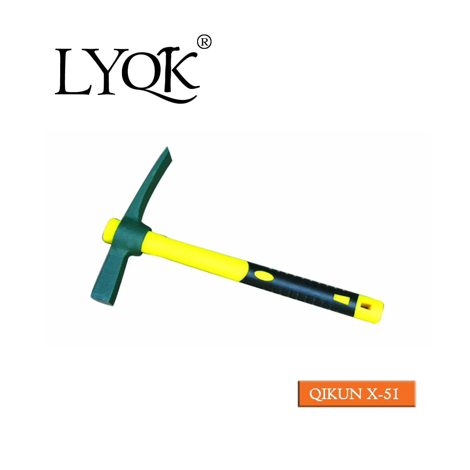 X-51 High Quality Rail Steel 65mn Agriculture Farm Garden Hardware Hand Tools Pick Head Mattock Pickaxe