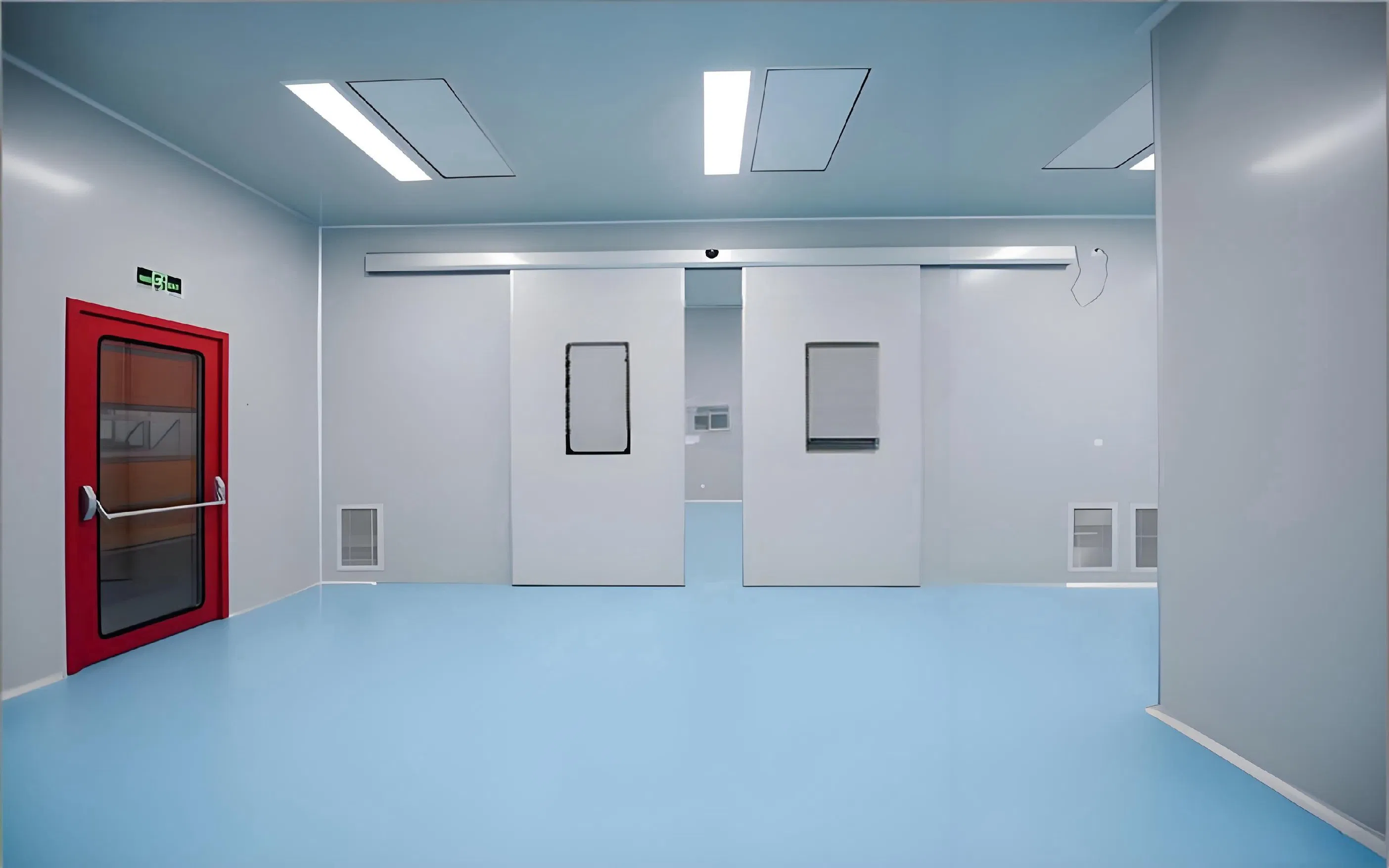 Premium Low-Noise GMP Clean Room Panels for Workspaces
