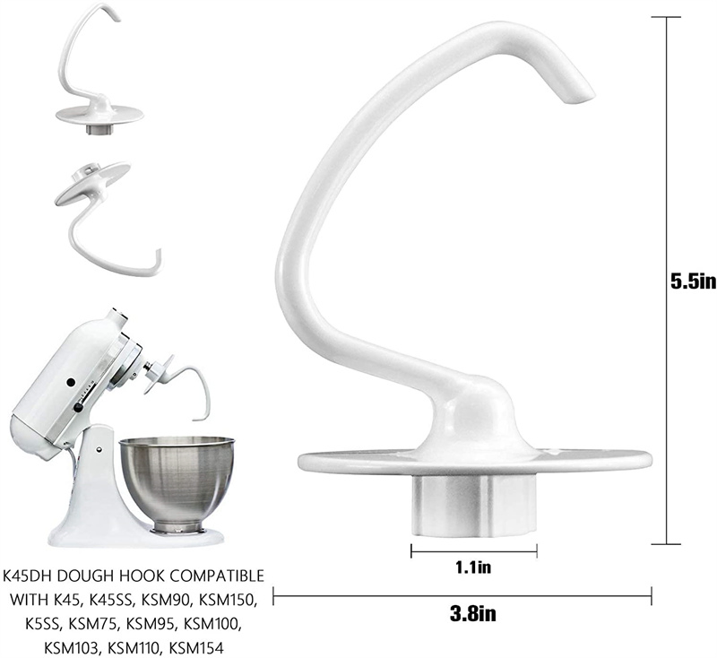 K45dh Dough Hook 4.5qt for Kitchenad