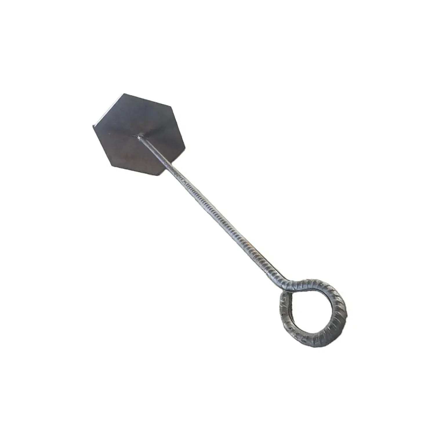 Factory Customized Steel Bar Welded Hexagon Screw Helical Pile with Handle