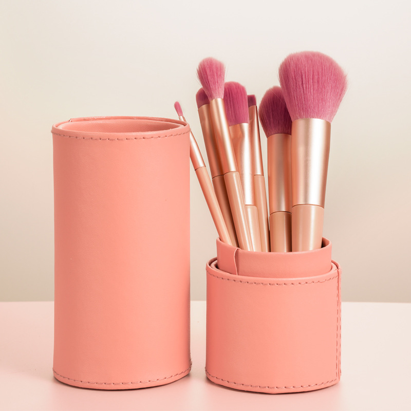 Luxury Rose Gold Kabuki Makeup Brush Flawless Finish Makeup Brush
