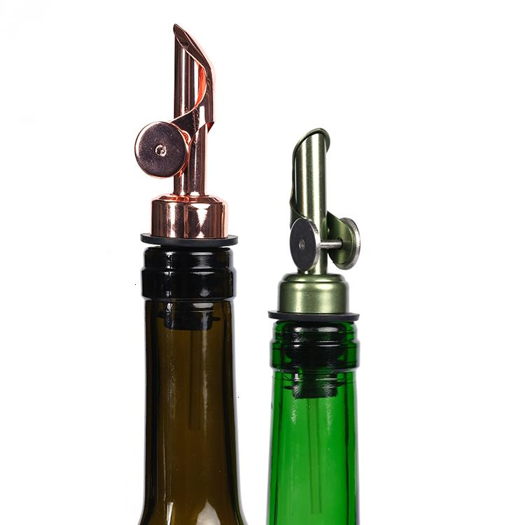 Premium Stainless Steel Wine Aerator with Flip Top Design for Smooth Pouring