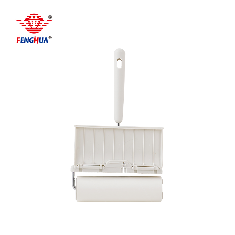 100 Sheets Tear Paper Cleaning Telescopic Extendable Handle Lint Roller Mop