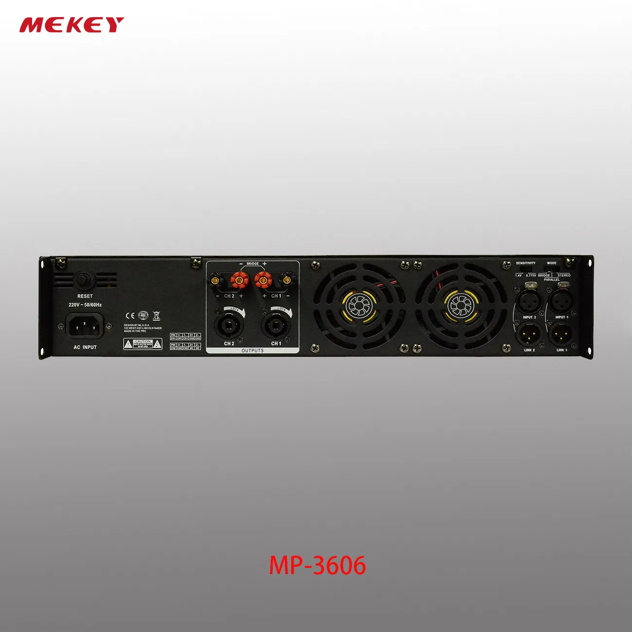 Компактный усилитель мощности MEKEY MP-3610