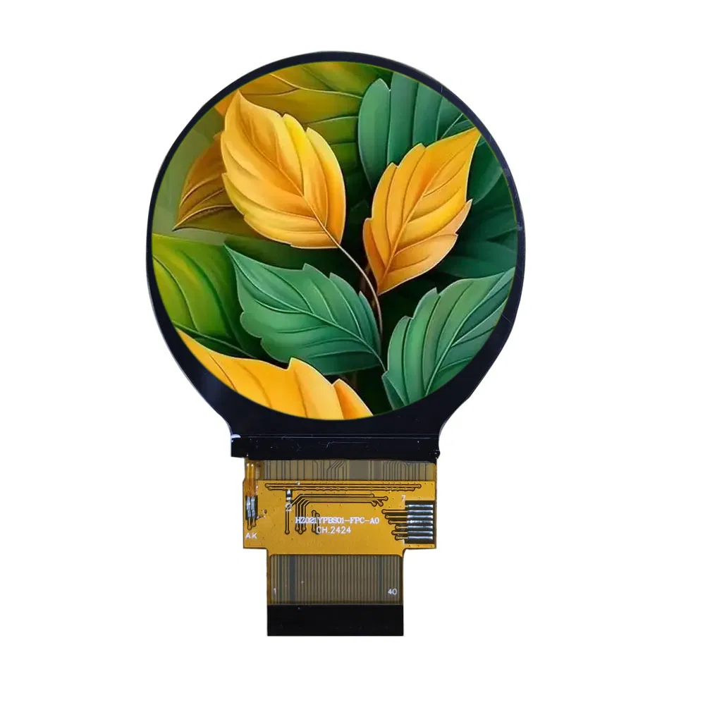 Round Circle Screen 2.1 Inch 480*480 Dots TFT LCD Display