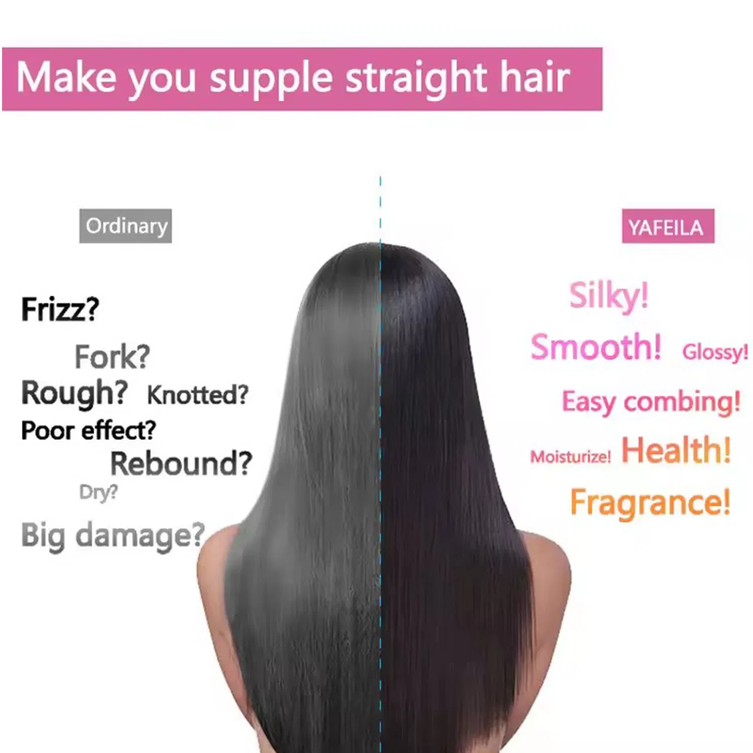 Collagen Protein Hair Treatment Hair Straightening Cream