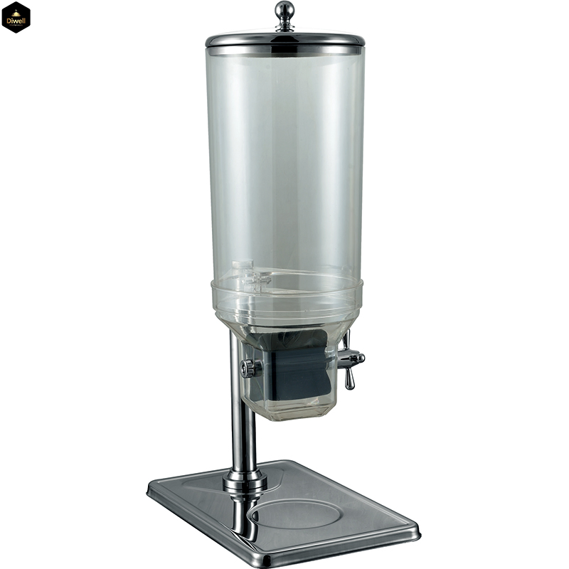 High Quality Big Capacity Dry Food Cereal Container Dispensers Popcorn Dried Fruit Dispenser Machine Price