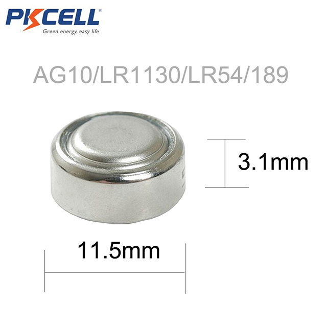 Батарейка AG10 Lr54 1.5V с держателем