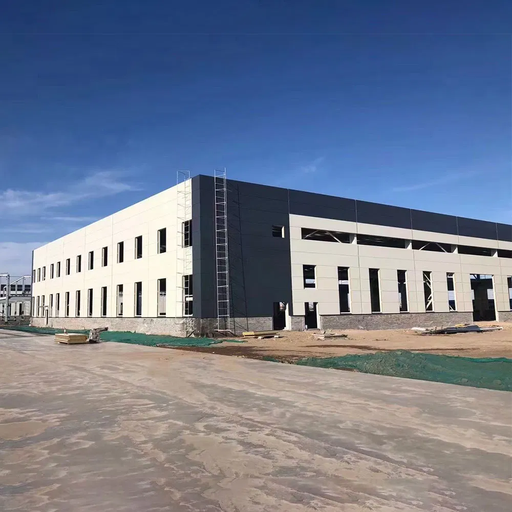 Customized Industrial Prefabricated Light Steel Workshop Building