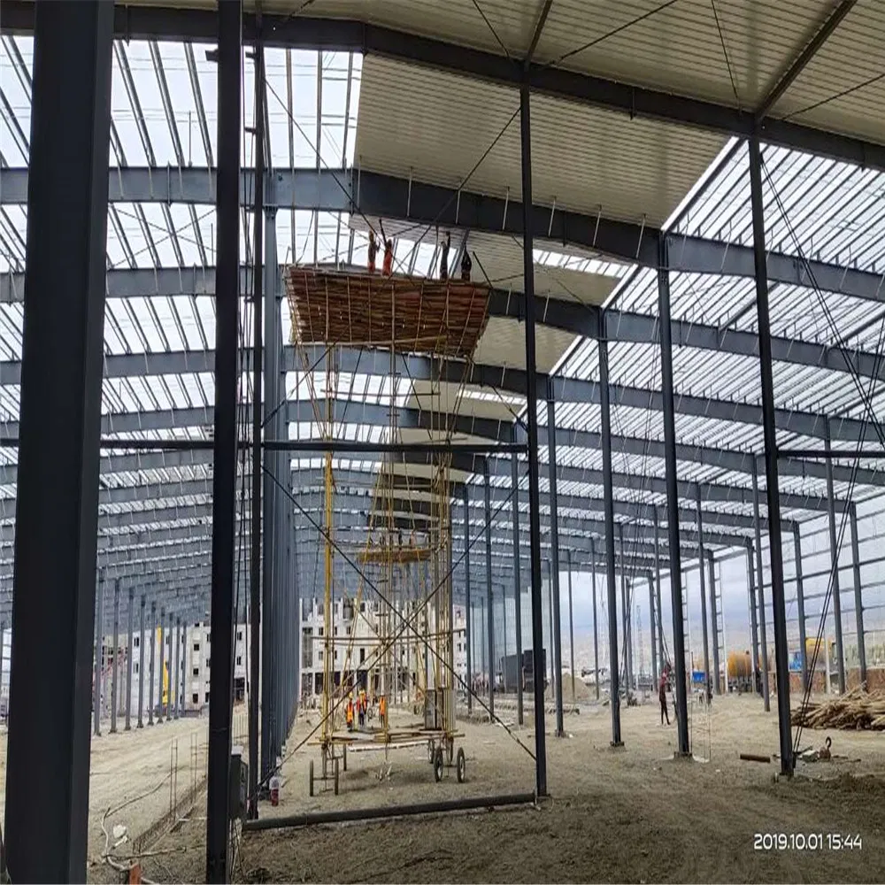 Easily Assembled Waterproof Prefab Factory Building/Steel Structure Workshop/Warehouse