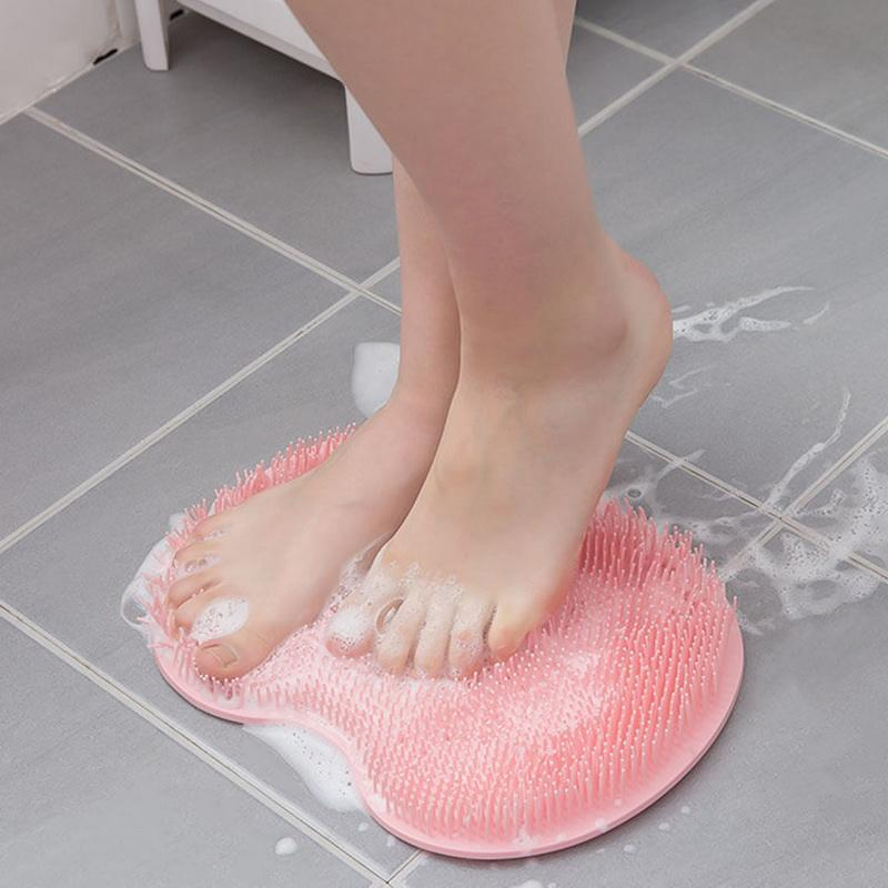 Non Slip Bath Remove Dead Skin Lazy People Silicone Shower Foot Scrubber
