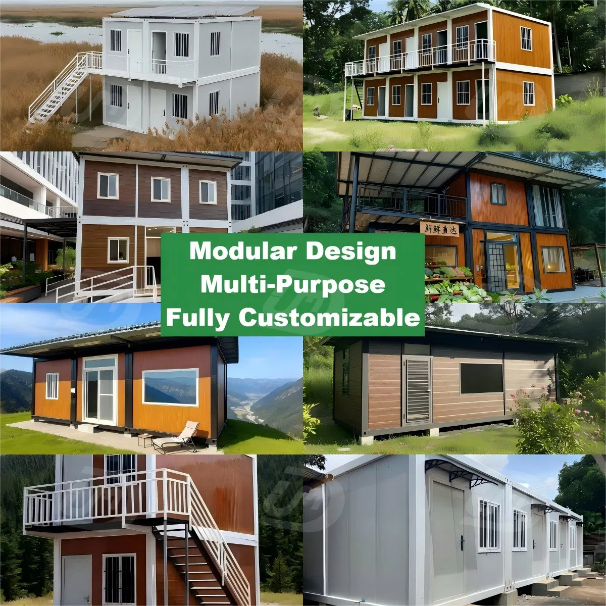 Kd Modular Detachable Tiny House Prefab Cabin for Rental Projects Apartment
