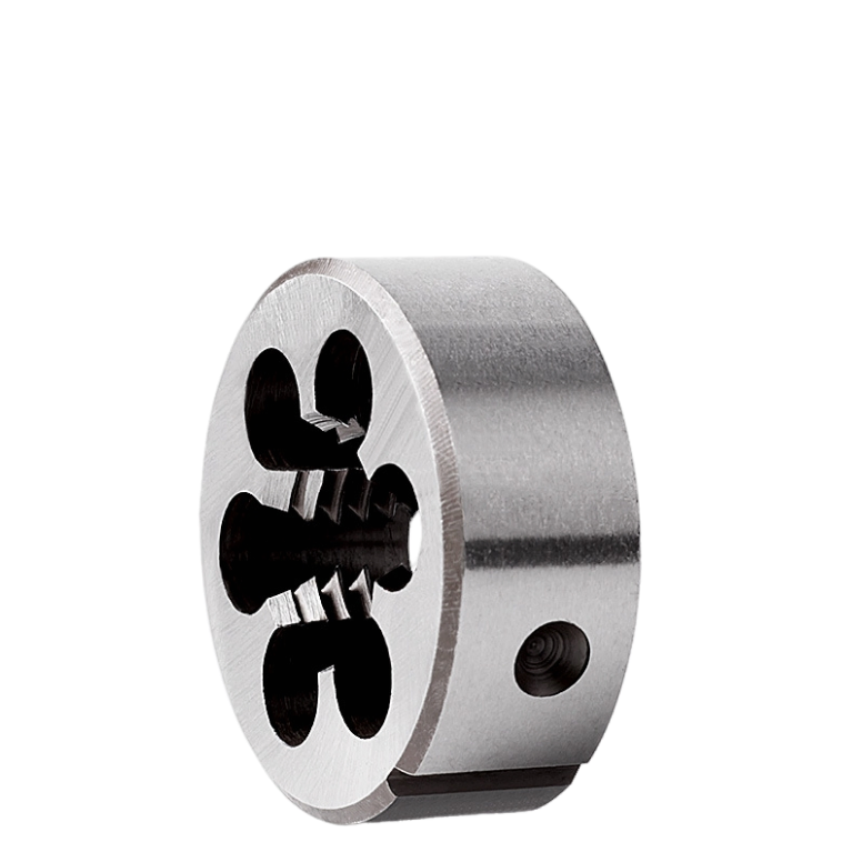 Плашка круглая HSSE с ключом для нарезания наружной резьбы