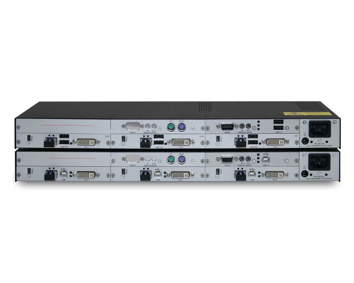 Коммутатор KVM Enterprise 8-80 портов, Catx/Fiber