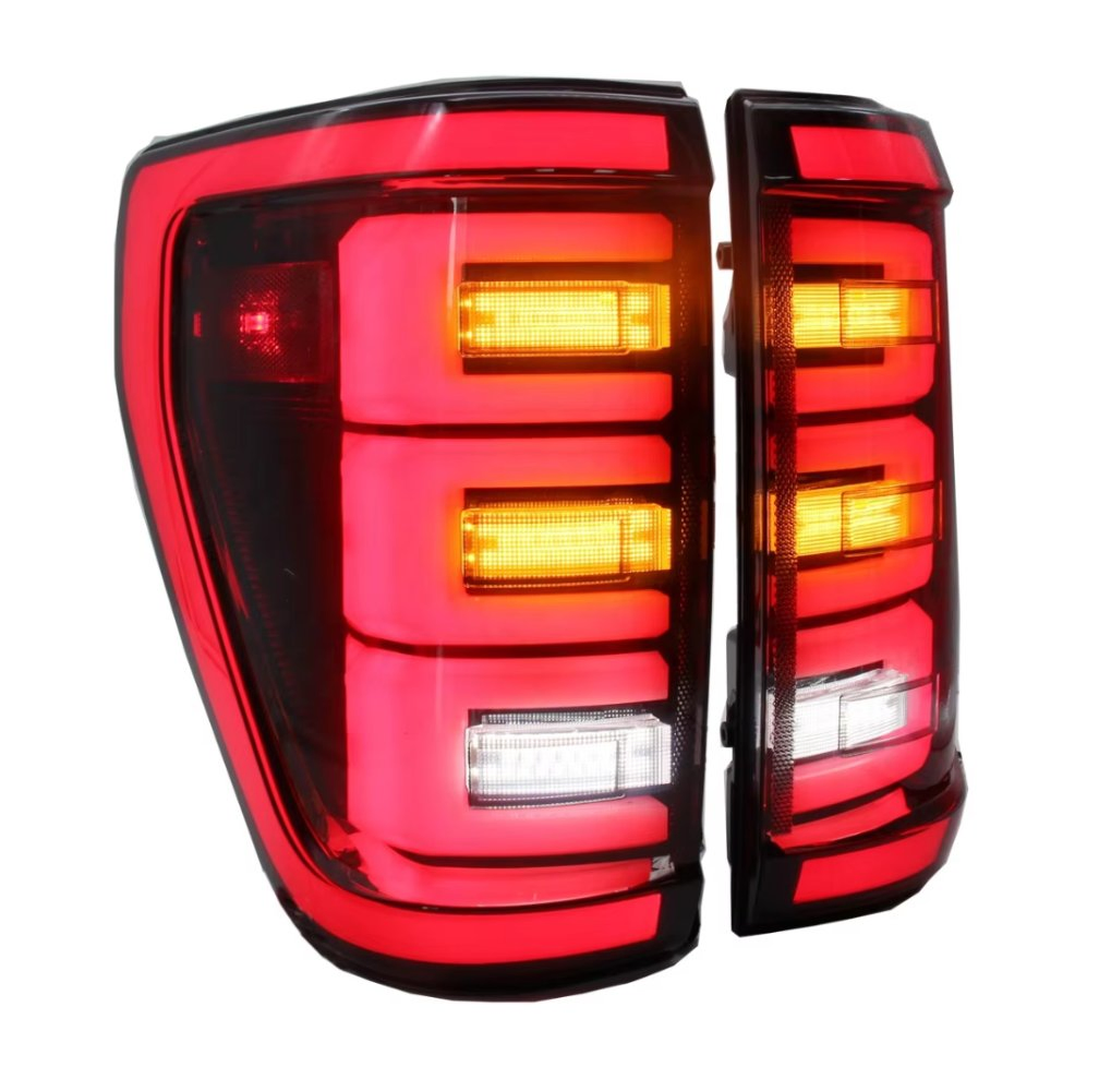 LED Taillamp for Ford F-150 2021-2024 with Dynamic Turn Signal
