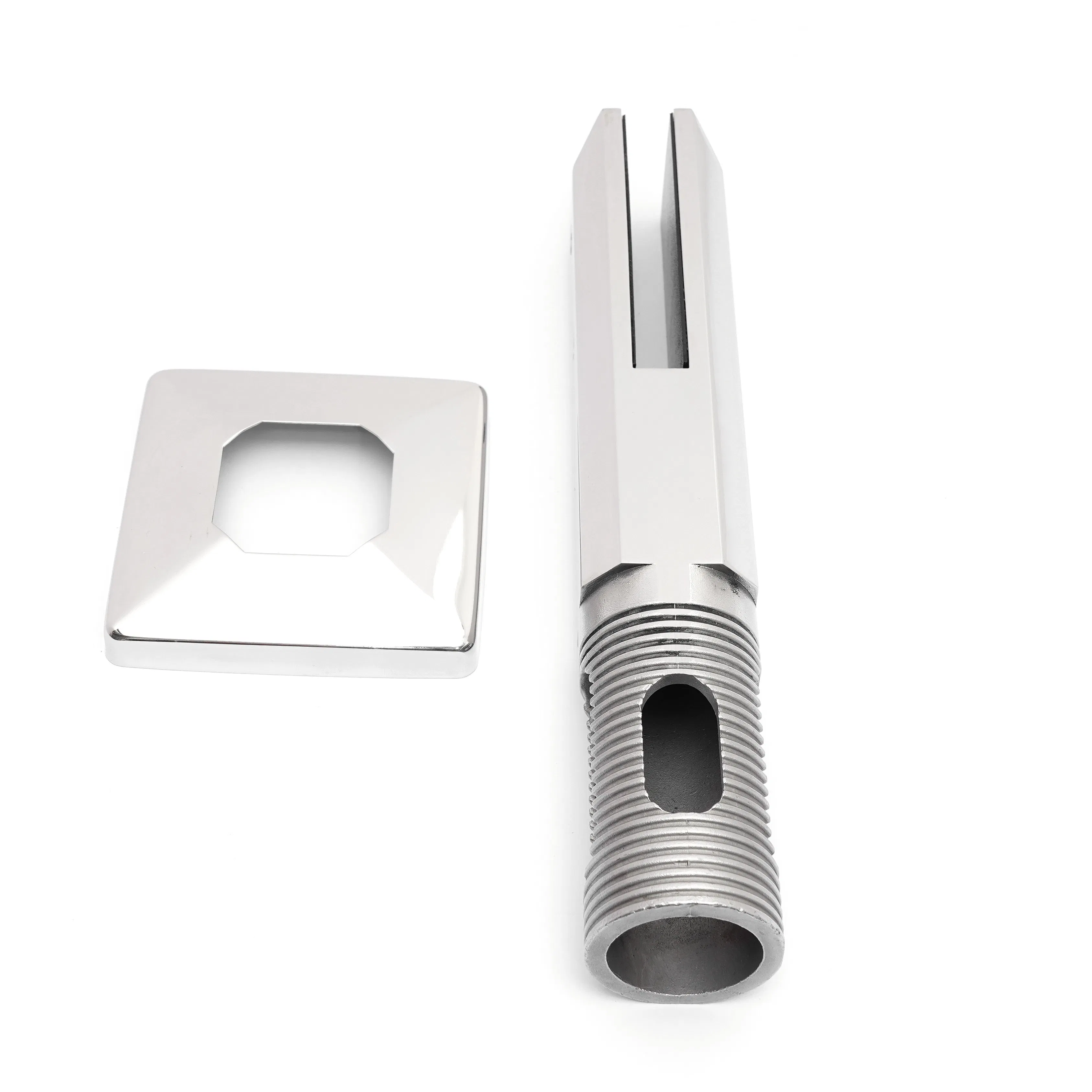 OEM High Quality 2205 Grade Stainless-Steel Railing Spigot Glass Clamp
