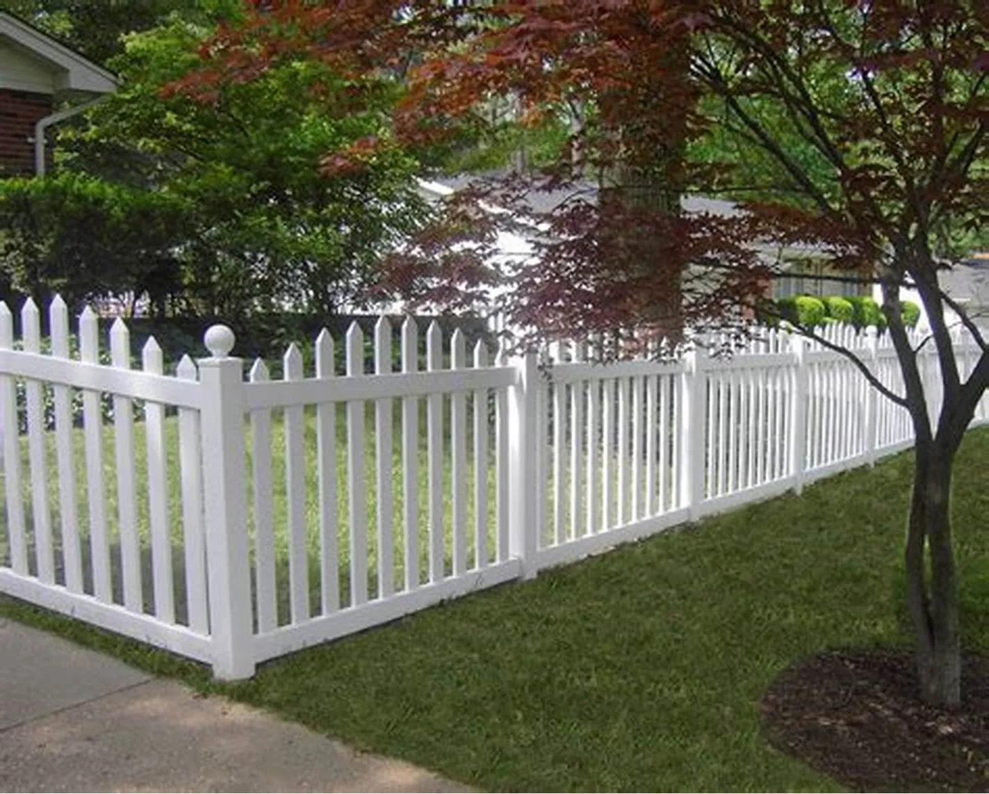 Garden Wrought Iron Aluminum Vinyl Iron Privacy Decorative Fence