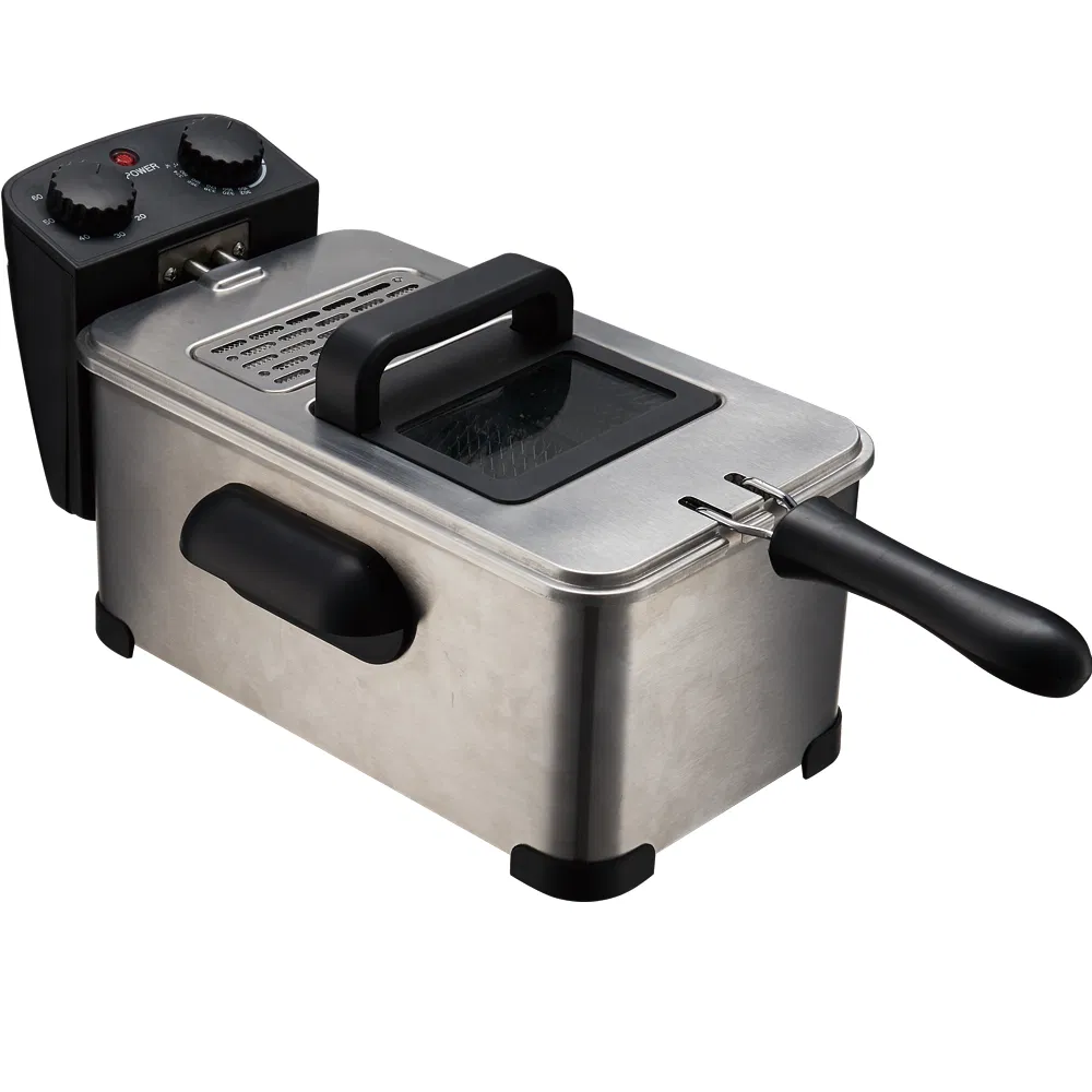 2000W Electrical Deep Fryers 3L Mini Electrical Deep Fryers Air Fryer