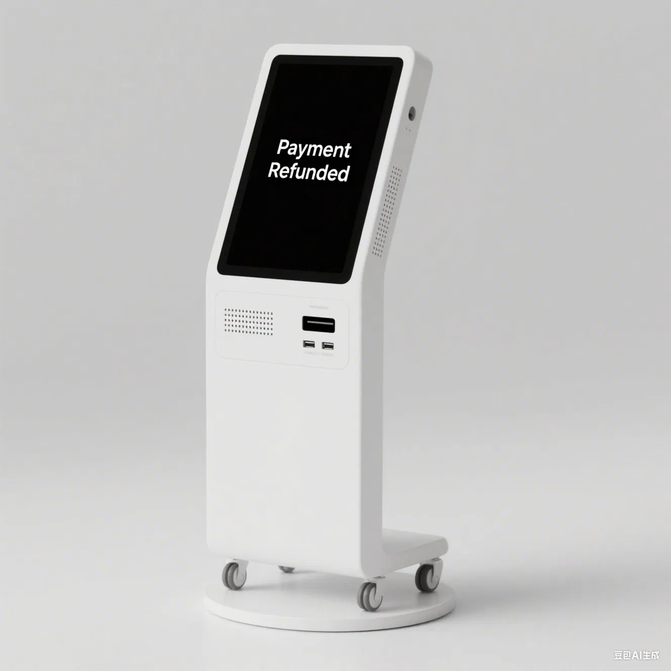 Indoor Touchscreen Qr Code Payment Kiosk with Thermal Printer