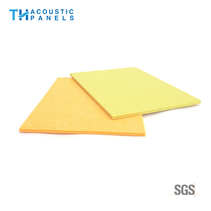 15mm Flame Retartant Polyester Fiber Decorative Acoustic Board for Meeting Room