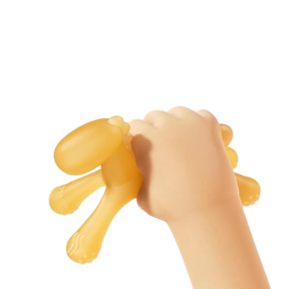 Best Selling Baby Teether Silicone Toy Cute Chewing Relief Safe Bite Soother