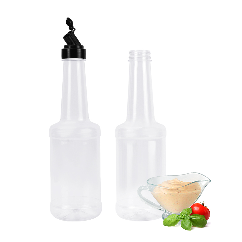 1000ml Five Hole Plastic Ketchup Bottle Sauce Honey Dispenser Container Kitchen Condiment Olive Oil Bottles