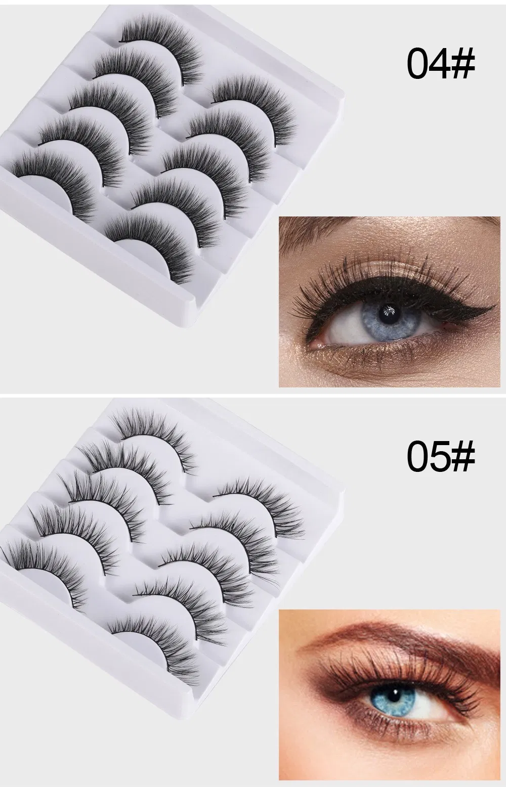 3D Mink Eyelashes Volume Lashes High-Quality Eyelashes Makeup