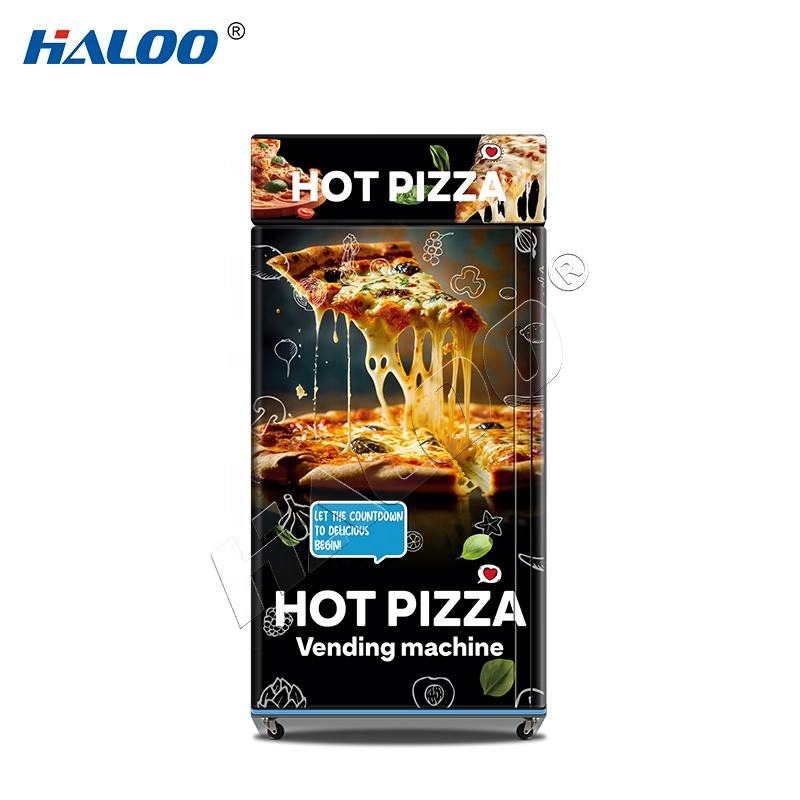 Smart Pizza Vending Machine with 55" Touch Display Screen