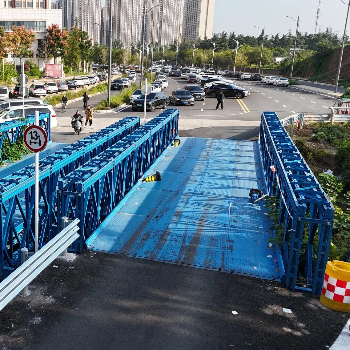 Prefabricated Vehicle Bridges Steel Bridge Temporary Prefab Pedestrian Bridge