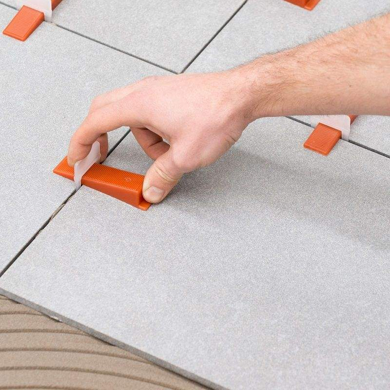 Tile Leveling System Clips Professional Plastic Spacers for Ceramic Floor