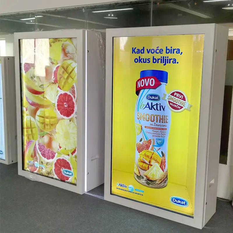 Прозрачный LCD дисплей для рекламы 21.5-86 дюймов